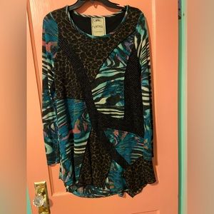 “WINTER” Vintage Concept Tunic Dress Size Small.